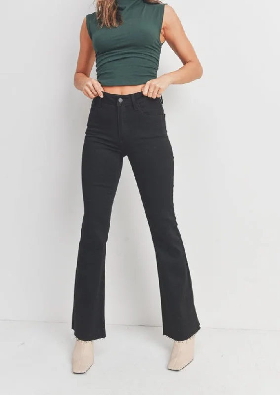 scissor cut flare jean Stylish Relaxed Fit Skinny Jeans