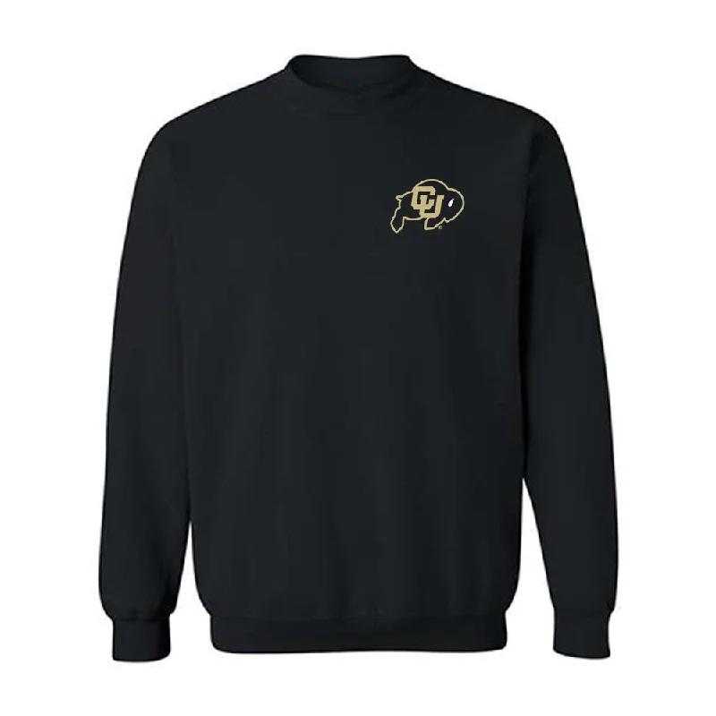 Colorado - NCAA Women's Soccer : Laura Gouvin - Crewneck Sweatshirt Hoodie with Patch Decorative Personalized