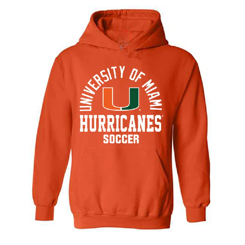 Miami - NCAA Women's Soccer : Jordyn Womack - Classic Shersey Hooded Sweatshirt Hoodie with Tie-Dye Psychedelic Retro