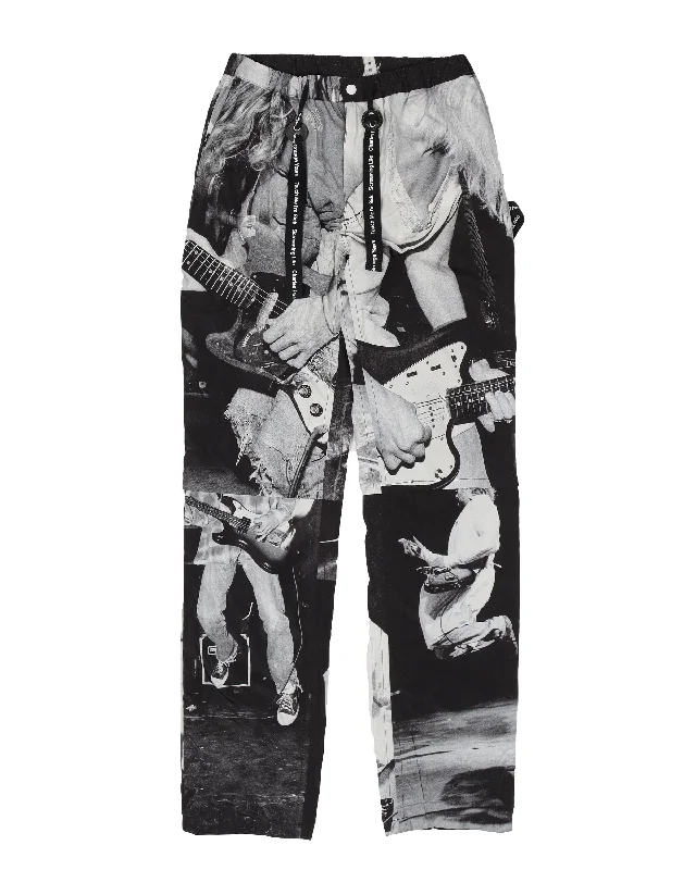 SS19 Kurt Cobain Pants Trendy Wide-Legged Trousers