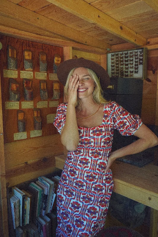 The Lucy Dress - Plaid Daisy Tunics Sale discount
