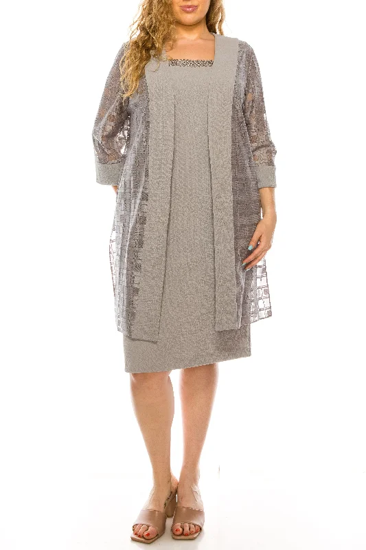 Maya Brooke Short Two Piece Set Jacket Dress Sale Stand-Up Collar Roll-Neck Collar Turtle Neck