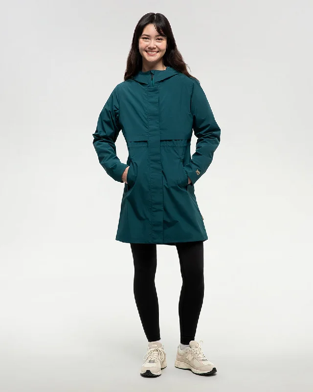 Nimbus Long Rain Jacket Wool Fabric Cashmere Fabric Tweed Fabric
